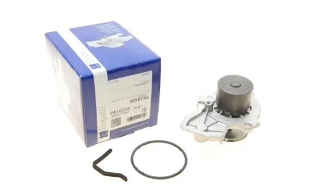 Помпа воды Audi A1/Seat Ibiza/Skoda Fabia/Rapid/VW Polo 1.4TDI 14- (R/B 4PT) (7 лоп) BUGATTI PA10326