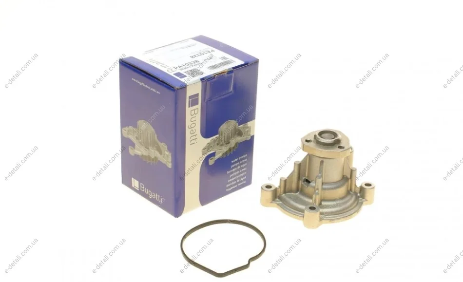 Помпа воды VW Golf V 1.4FSI 03-06/Polo V 1.4/1.4 16V/1.4FSI 02-12 (B/B) (7 лоп.) BUGATTI PA10328 (фото 1)