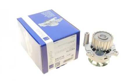 Помпа воды Skoda Octavia 1.9TDI 96-10/VW Caddy/Golf 1.9TDI/SDI 96-05 (R/B)(7 лоп) BUGATTI PA5116