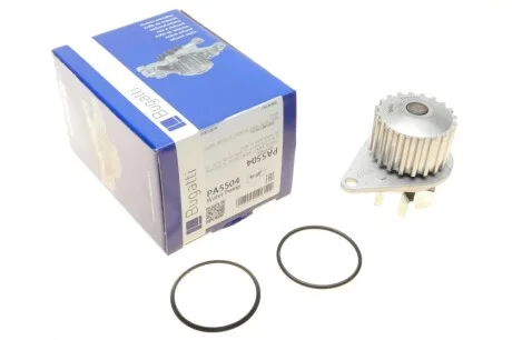 Помпа воды Citroen Berlingo/Peugeot 106/205/206/306/307/309/Partner 1.1/1.4i 86- (B/B) (6 лоп) BUGATTI PA5504