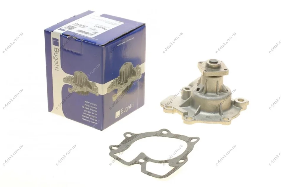 Помпа воды Ford Transit 2.5D/TD 85-00/LDV Convoy 2.5DI/TDI 98-09 BUGATTI PA6003 (фото 1)