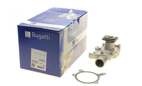 Помпа воды Ford Escort V/VI/VII 1.6-1.8 16V 92-99//Fiesta III/Orion III 1.4-1.8 90-95 (R/B) (6 лоп) BUGATTI PA6004