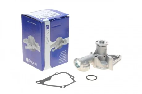 Помпа воды Hyundai Accent/Getz/Elantra 1.3/1.5 94-05/Mitsubishi Lancer 1.2-1.5 83-95 (B/B)(6 лоп) BUGATTI PA9201