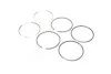 Кільце порш. Д 245, Д 260 Е4 Е4 (на 2 поршня) П/К (Piston Rings Komarov s.r.o.) Buzuluk 262-1004060 (фото 1)
