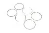 Кільце поршневе Д 245.35, 260 Евро 4 (на 2 поршня) П/К (Piston Rings Komarov s.r.o.) Buzuluk 262-1004060-Б (фото 3)