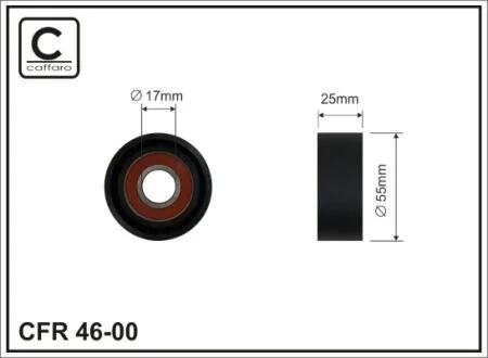 Натяжний ролик CAFFARO 4600