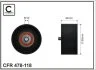 Ролик натяжного механізму поліклинового ремня mercedes actros/mp2/mp3 om541.920-om542.962 04.96- 80x CAFFARO 478118 (фото 1)