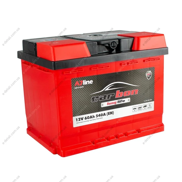 60 Ah/12V (1) CARBON CRB60-01 (фото 1)