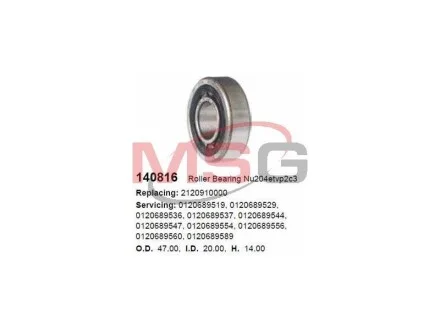 Подшипник CARGO 140816