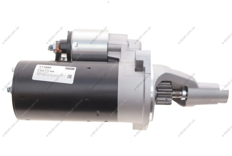 Стартер Audi A4/A6/A8 2.5 TDI 97-06 (2kw) (z=10) = 111995 CARGO F032111995 (фото 1)