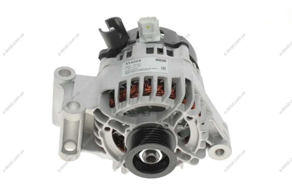 Генератор Ford Focus 1.4/1.6 98-12 (14V/105A) = 114009 CARGO F032114009 (фото 1)