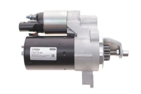 Стартер Audi A4/A5/A6 1.8/2.0TFSI 07-18 (12V/1.1kw) (z=10) = 115394 CARGO F032115394