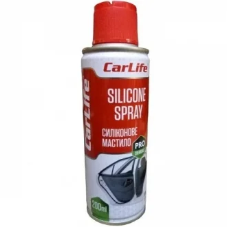Силіконове мастило CARLIFE SILICONE SPRAY, 200ml CarLife CF200