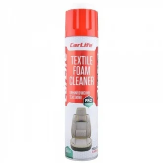 Пінний очисник текстилю. CARLIFE TEXTILE FOAM CLEANER 650ml CarLife CF651