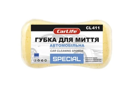 Губка для миття автомобіля 220*120*60 SPECIAL CARLIFE CarLife CL-411
