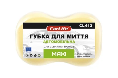 Губка для миття автомобіля 240*160*70 MAXI CARLIFE CarLife CL-413