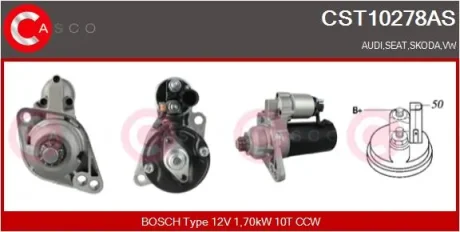 Стартер CASCO CST10278AS
