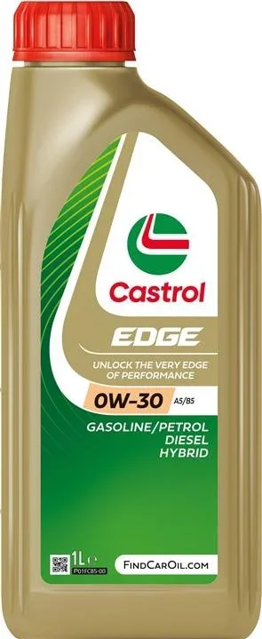 Олива моторна EDGE 0W-30 1л CASTROL 0W30 E A5/B5 1L (фото 1)