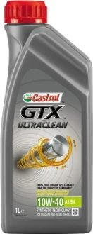 Масло моторное GTX 10W-40 1л CASTROL 10W40 GTX A3B4 1L