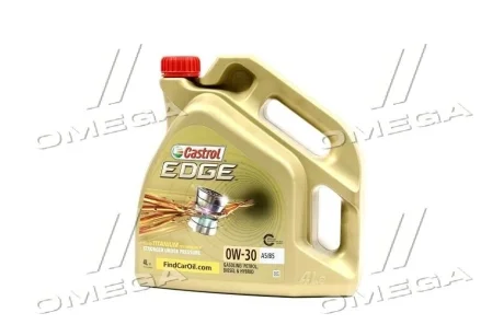 Масло ДВС 0W-30 Castrol EDGE ACEA A5/B5, 4л, синт. CASTROL 1531B1