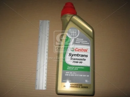 Трансмиссионное масло Castrol Syntrans Transaxle GL-4+ 75W-90 синтетическое 1 л CASTROL 1557C3