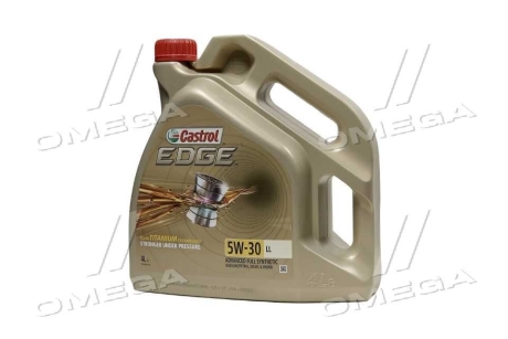 Масло моторное EDGE 5W-30 LL (Канистра 4л)) CASTROL 15668E