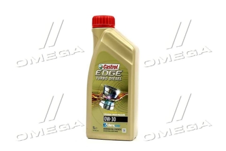 Масло моторное EDGE 0W-30 TURBO DIESEL (Канистра 1л) CASTROL 157E4F