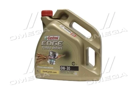 Масло моторное Castrol EDGE 0W-30 TURBO DIESEL (Канистра 4л)) CASTROL 157E5C