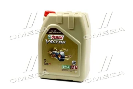 Олива моторна Castrol Vecton 10W-40 E4/E7 (Каністра 20л) CASTROL 15BA40