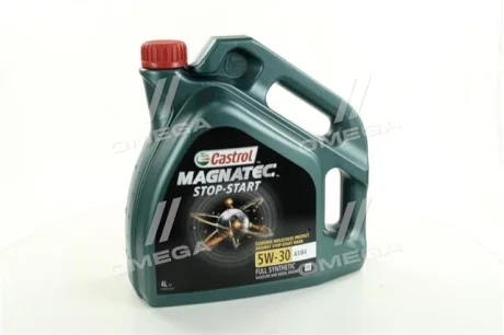 Масло ДВС 5W-30 Castrol MAGNATEC STOP-START ACEA A3/B4, 4л, синт. CASTROL 15C94E