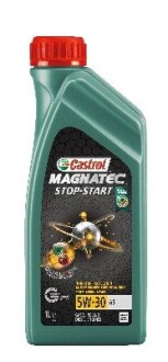 Олива моторна Magnatec Stop-Start 5W-30 A5 (Каністра 1л) CASTROL 15CA42