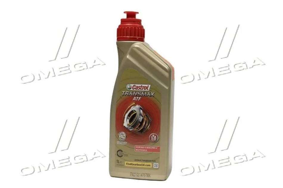 Масло трансмисс. Castrol TRANSMAX ATF DEXRON VI MERCON LV MULTIVEHICLE, 1л, синт. CASTROL 15D73A (фото 1)