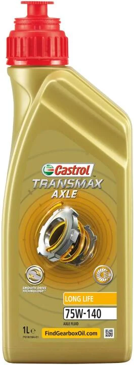 Масло трансмиссии. Castrol TRANSMAX AXLE LONG LIFE 75W-140 (Канистра 1л) CASTROL 15DB84 (фото 1)