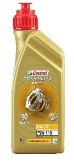 Олива трансміс. TRANSMAX AXLE LONG LIFE 75W-140 (Каністра 1л) CASTROL 15DB84