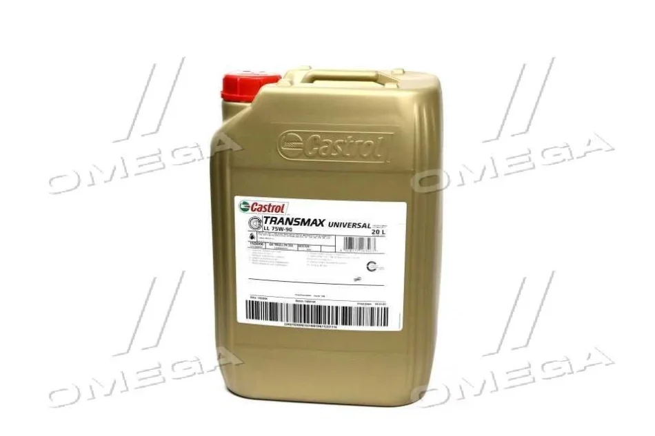 Масло трансмиссии. Castrol TRANSMAX UNIVERSAL LL 75W-90 (Канистра 20л)) CASTROL 15DD06 (фото 1)