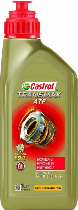 Масло трансмисс. Castrol TRANSMAX ATF DEXRON VI MERCON LV MULTIVEHICLE, 1л, синт CASTROL 15F1C1 (фото 1)