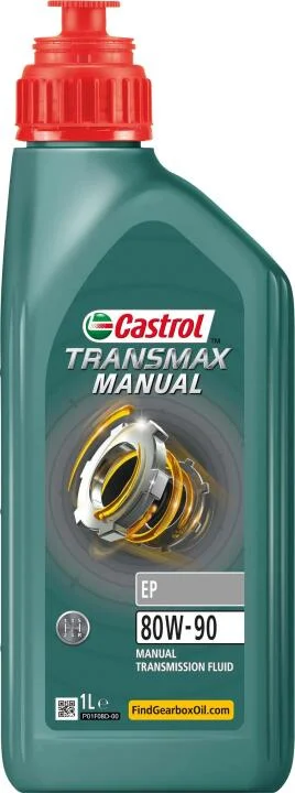Олива трансміс. 80W-90 Castrol TRANSMAX MANUAL EP, GL-4, 1л, мін. CASTROL 15F1F3 (фото 1)
