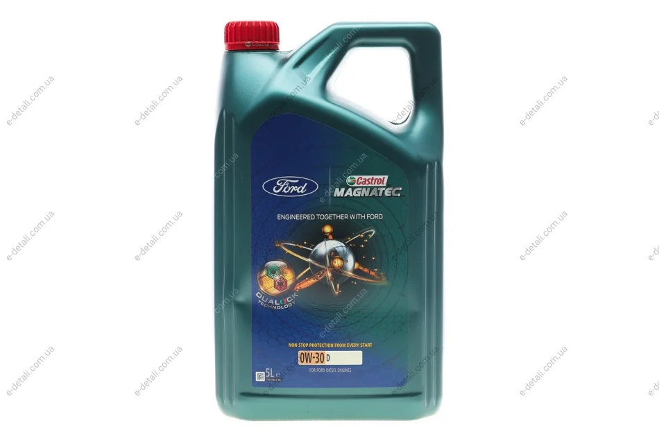 Олива 0W30 Magnatec Professional D (5L) (ACEA C2) (Ford WSS-M2C950-A) CASTROL 15F60C (фото 1)