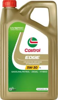 Масло ДВС 5W-30 Castrol EDGE LL ACEA C3, VW 504 00/507 00, 5л, синт. CASTROL 15F7E7