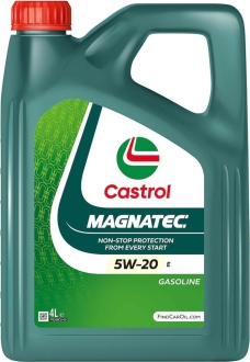 Олива моторна MAGNATEC 5W-20 E 4л CASTROL 5W20 M E 4L