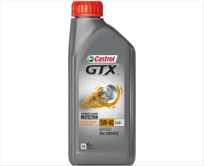 Масло моторное GTX 5W-40 A3/B4 1л CASTROL 5W40 GTX A3/B4 1L
