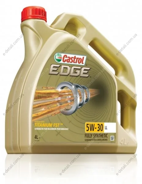 Масло моторное Castrol EDGE Titanium LL 5W-30 (4 л) CASTROL CASEDGE5W304L (фото 1)
