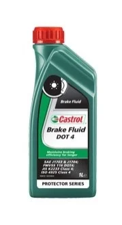 1л Brake Fluid DOT-4 гальмівна рідина CASTROL EB-CBFDT4-12X1L (фото 1)