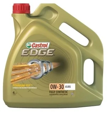 4л EDGE Titanium 0W-30 A5/B5 олива синтетична CASTROL EDGEA5-4X4 (фото 1)