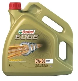 4л EDGE Titanium 0W-30 A5/B5 олива синтетична CASTROL EDGEA5-4X4