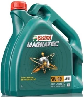4л Magnatec 5W-40 A3/B4 олива синт. ACEA A3/B3, A3/B4, API SN/CF, MB 226.5 / 229.3 / 229.5, Renault RN 0700 / RN 0710, VW 502 00 / 505 00 CASTROL MAG54A3-4X4