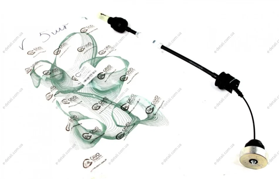 Трос сцепления Citroen Berlingo/Peugeot Partner 1.8/1.9D 97-02 (667/314mm) Cavo 6001 654 (фото 1)