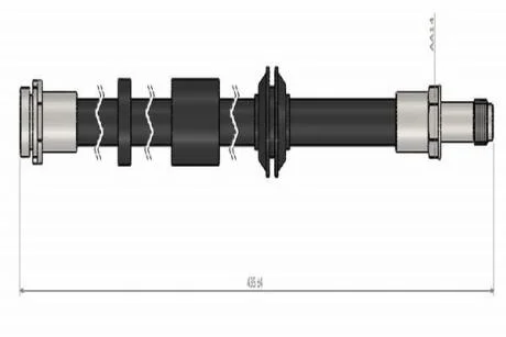 Шланг гальмівний пердній Cavo C900 505A