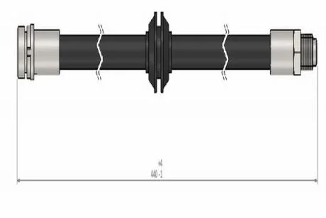 Шланг гальмівний задній Cavo C900 740A