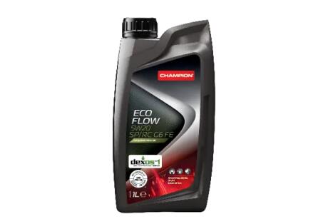 ECO FLOW 5W20 SP/RC G6 FE 1L(х12) CHAMPION 1047263 (фото 1)